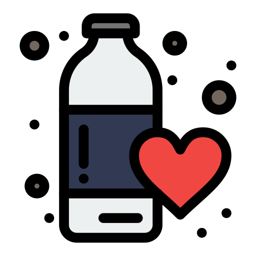 A medical bottle bubbling next to a red heart.   This could represent therapies for people lacking fulfillment.  Learn more about how you can find self fulfillment in Ontario, CA by searching for an Ontario therapist. They can assist you in creating self fulfillment in Ontario, CA via online therapy in Ontario and other services.